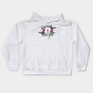 Floral SSDGM Kids Hoodie